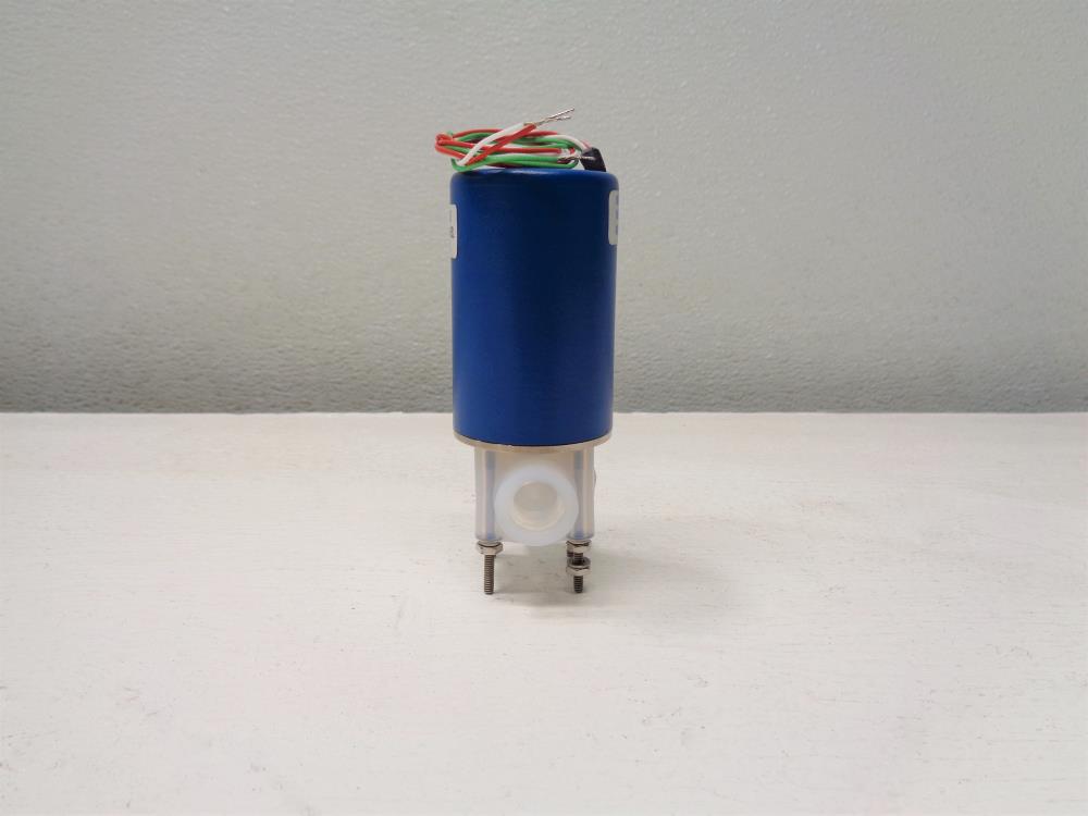 Galtek Fluoroware 1/4" 2-Way Solenoid Valve, Model# 203-1414-415